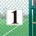 i-CowFun Aluminum Number Sign 54 12x12in Outdoor Parking Spot Large by Deal US