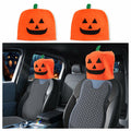 IHOTDER 2PCS Halloween Pumpkin Car Headrest Covers Universal by Deal US