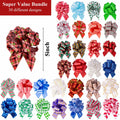 VGOODALL Christmas Pull Bows 5 Inch 30PCS Red Gift Wrap Decor by Deal US