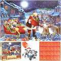 DBPBToU 1000pcs Christmas Caribou Jigsaw Puzzle Unique Pieces for Adults by Deal US