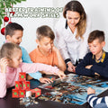 Advent Christmas Puzzle 2024 1008pcs Paper Calendar Holiday Game Green by Deal US