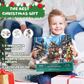 Advent Christmas Puzzle 2024 1008pcs Paper Calendar Holiday Game Green by Deal US