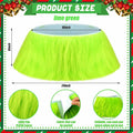 Funnymoom Christmas Tree Collar Green Faux Fur Skirt 24 Inch by Deal US