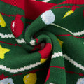 SunFocus Baby Boys Christmas Sweater Romper Green Colorful Lights Size 6-12M by Deal US