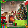Funnymoom Christmas Tree Collar Green Faux Fur Skirt 24 Inch by Deal US