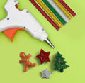 Gift Boutique 100 Pack Mini Christmas Hot Glue Gun Sticks 4 Colors 0.27"x4" by Deal US