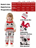 SunFocus Baby Boys Christmas Sweater Romper Green Colorful Lights Size 6-12M by Deal US