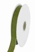Abbaoww Moss Velvet Ribbon 5/8 Inch 10 Yards Green for Gift Wrapping DIY by Deal US