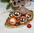 Emopeak 12Pcs Shatterproof Christmas Balls Ornaments 4 Style Multi Color by Deal US