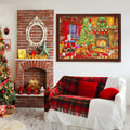 Puzzle Advent Calendar 2024 1008PCS 24 Days Countdown 27.56x19.68 Inch by Deal US