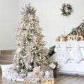 Sea Team 50-Pack Shatterproof Christmas Ball Ornaments Set Silver Xmas by Deal US