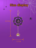 DoDoBeads Halloween Earring Making Kit Spider CZ Pendant Gold Beads by Deal US