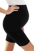Leggings Depot Women's Maternity Shapewear Pregnancy Underwear Black Size M by Deal US