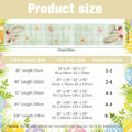 QIHOMPIB Easter Table Runner Pastel Pink Floral Boho 13x72 Inch by Deal US