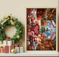 Unbranded Advent Calendar 2024 Jigsaw Puzzle 24 Days Christmas Countdown Red by Deal US