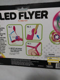 Big Time Toys LED Flyer Flying Toy 2 Launchers Battery Included Plastic by Deal US