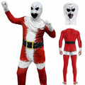 PENEXIU Santa Clown Cosplay Costume Jumpsuit Mask Size XL by Deal US