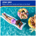 Swimways Stitch Suntanner Inflatable Pool Float Teens 14+ Kids Pool Toy by Deal US