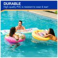 Swimways Stitch Suntanner Inflatable Pool Float Teens 14+ Kids Pool Toy by Deal US