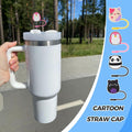 JSMIECO 10Pcs 9-10mm Waterproof Straw Covers for Stanley 30/40oz Cups by Deal US
