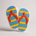Target Bullseye's Playground Jumbo Charm Flip-Flops PVC Multicolor 1 Unit by Deal US