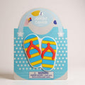 Target Bullseye's Playground Jumbo Charm Flip-Flops PVC Multicolor 1 Unit by Deal US