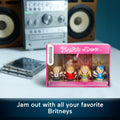 Little People Collector Britney Spears Special Edition Set 4 Figures Display Box by Deal US