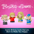 Little People Collector Britney Spears Special Edition Set 4 Figures Display Box by Deal US