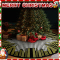 Boao Magic World Christmas Tree Skirt Vintage Envelope Design Rustic Xmas by Deal US