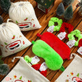 Bunnycool Christmas Hair Scrunchies & Sleep Eye Mask Set 24 Pcs by Deal US