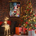 Christmas Eve Secret Painting 1000pc Adult Jigsaw Puzzle Winter Art Santa by Deal US