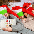 Bunnycool Christmas Hair Scrunchies & Sleep Eye Mask Set 24 Pcs by Deal US
