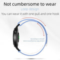 ALSMGGBPAF Quick Release Trail Loop Watch Bands 22mm Adjustable Black by Deal US