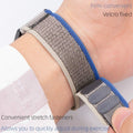 ALSMGGBPAF Quick Release Trail Loop Watch Bands 22mm Adjustable Black by Deal US