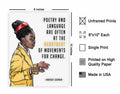Poster Master Amanda Gorman Poetry Language Poster 8x10 Unframed by Deal US
