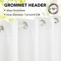 Deconovo Solid Grommet Waterproof Outdoor Curtains Patio 105x96 Green by Deal US