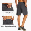 Vcansion Men's Outdoor Hiking Quick Dry Shorts Pea Green Size 4XL 39-40 by Deal US