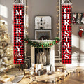 Leuceiy Christmas Banner Santa Snow Outdoor Yard Porch Sign Decoration by Deal US