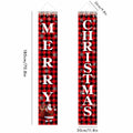Leuceiy Christmas Banner Santa Snow Outdoor Yard Porch Sign Decoration by Deal US