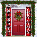 Leuceiy Christmas Banner Santa Snow Outdoor Yard Porch Sign Decoration by Deal US