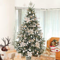 YYHUAWU Clear Christmas Ball Ornaments Set 30pcs 2.36" Champagne by Deal US