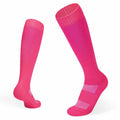 Zando Youth Athletic Multi-Sport Knee High Socks Pure Rose Red Size M 8-12 by Deal US