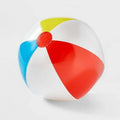 Sun Squad Classic Beach Ball 14" - Pool Game Toy for Ages 2+ Years by Deal US