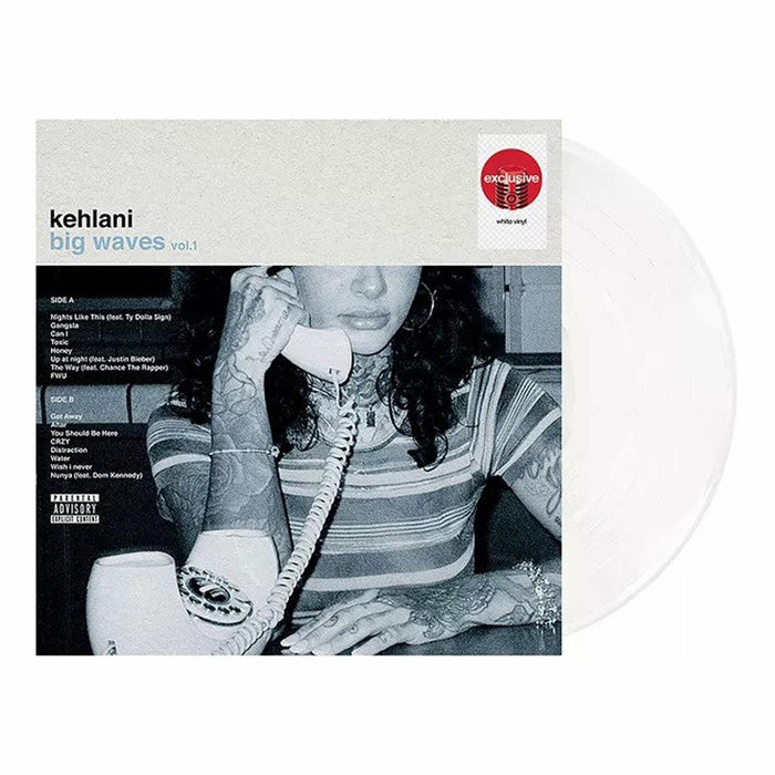 Kehlani Big Waves Vol 1 Exclusive Limited Edition Vinyl White by Deal US
