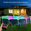 Lanpanzi RGB LED Pool Lights APP Control IP68 Waterproof 25ft Wirecord 1000lm by Deal US
