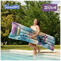 Swimways Stitch Suntanner Inflatable Pool Float Teens 14+ Kids Pool Toy by Deal US