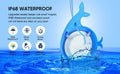 Lanpanzi RGB LED Pool Lights APP Control IP68 Waterproof 25ft Wirecord 1000lm by Deal US