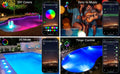 Lanpanzi RGB LED Pool Lights APP Control IP68 Waterproof 25ft Wirecord 1000lm by Deal US