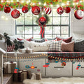 24pcs Red Peppermint Candy Ornaments & Yard Signs Christmas Tree Decor by Deal US