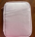 [Like New] Brightroom Zip Tablet Pouch Laptop Bag Blush Pink 12in x 9.25in by Deal US